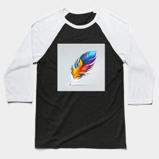 Quill feather pen design Baseball T-Shirt